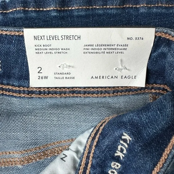 Low-Rise Bootcut Jean AE - Picture 6 of 8